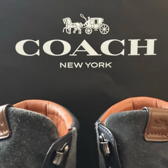 Coach Urban Hiker Boot - Charcoal and Tan